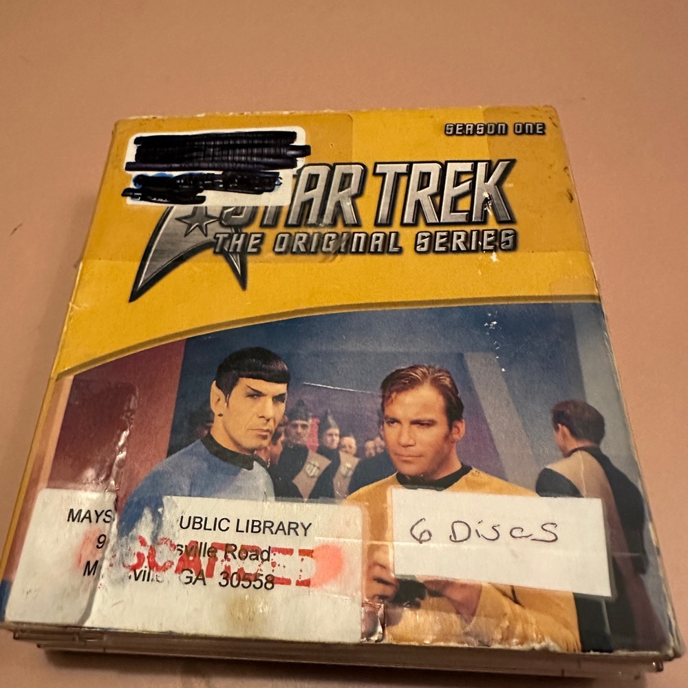Star Trek The Original Series DVD Set Season 1